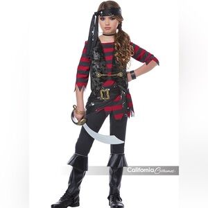 California Costume Rebel Pirate girls